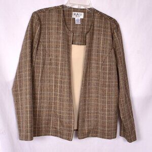 Kari New York Blazer with Shirt made in it Size 14